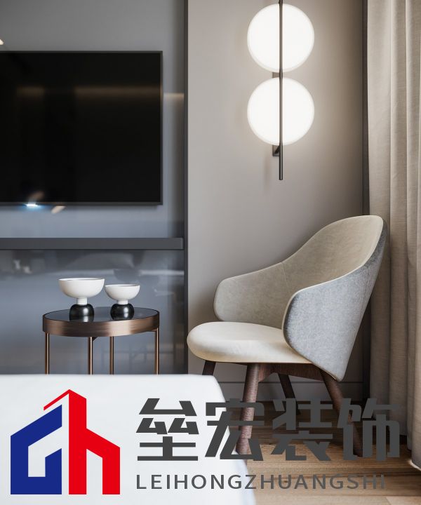 85㎡現(xiàn)代簡約風，“蘆灰+夏云綠”的搭配太贊