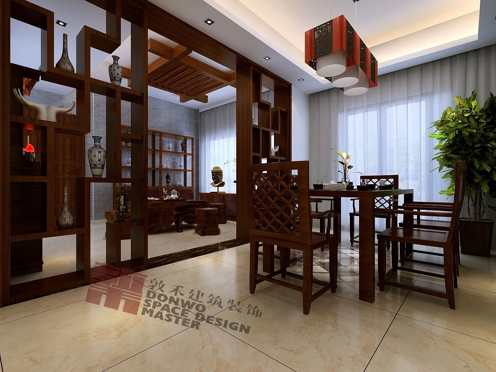 中式家裝效果圖屏風(fēng)_家裝現(xiàn)代中式簡(jiǎn)約風(fēng)格_廈門中式風(fēng)格家裝