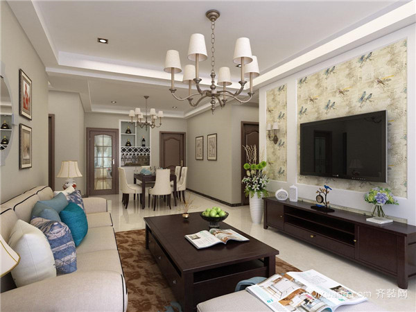 廈門好易居裝飾美式風格設計案例