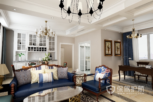 120平設(shè)計效果圖-保駕護(hù)航裝修網(wǎng)