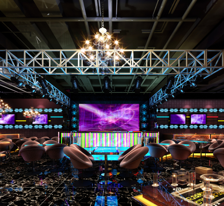 [許昌]設(shè)計(jì)感超強(qiáng)的酒吧設(shè)計(jì)效果圖（含3D模型，材質(zhì)，光域網(wǎng)）