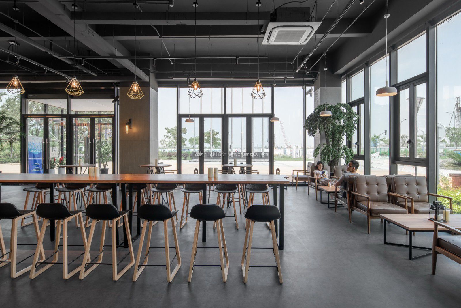 廈門(mén)主題咖啡店裝修效果圖_廈門(mén)咖啡屋_廈門(mén)咖啡館裝修