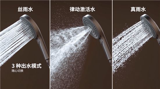 ANNWA 安華零冷水按摩花灑P8 Pro Max，一鍵清空“班味”束縛