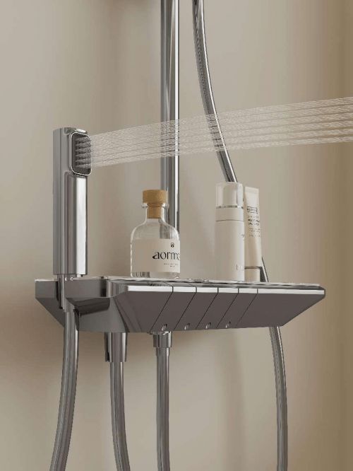 情緒價(jià)值MAX！安華T1系列明桿淋浴花灑讓你尋回淋浴舒適