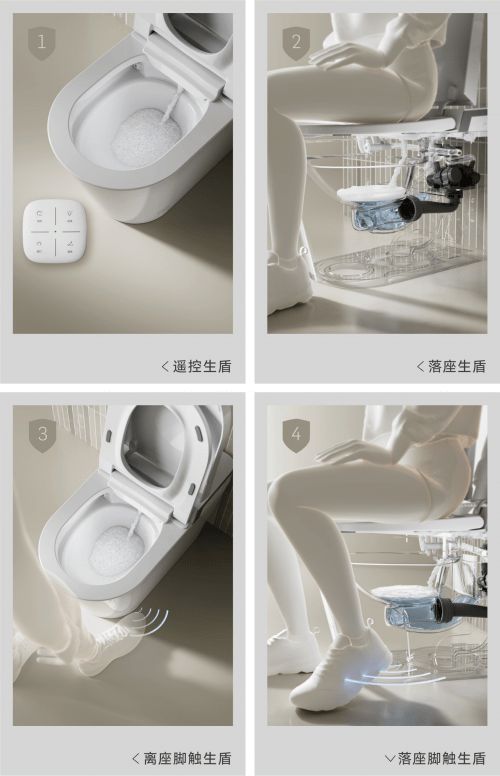 終結(jié)男士小便噴濺尷尬，法恩莎T40-L輕智能馬桶來(lái)幫忙！