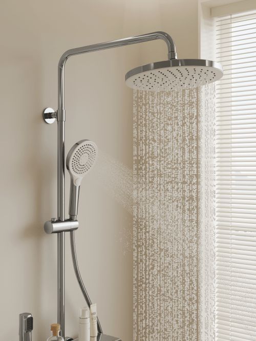 情緒價(jià)值MAX！安華T1系列明桿淋浴花灑讓你尋回淋浴舒適